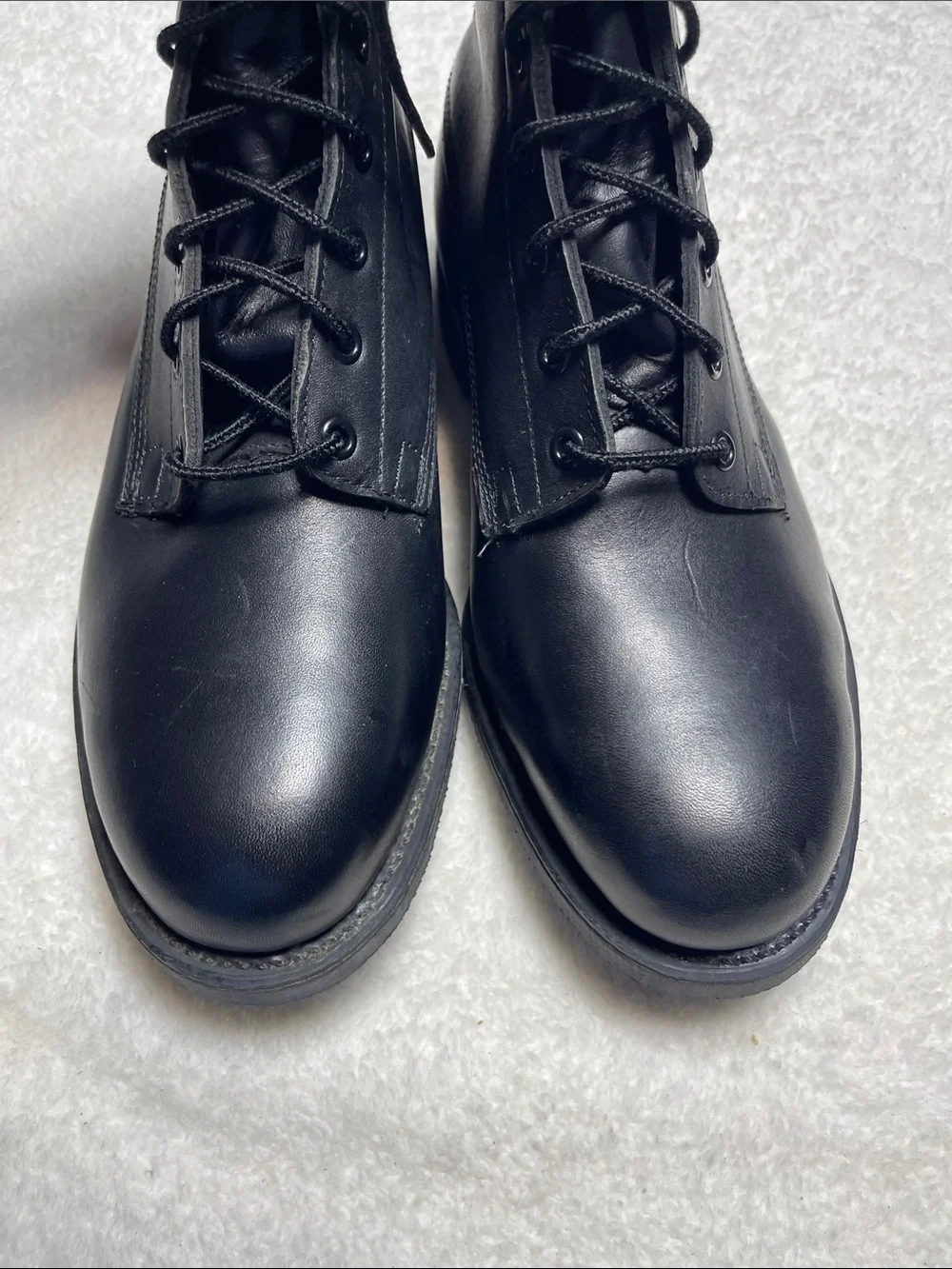 Addison vintage Black Boots Size 7 W